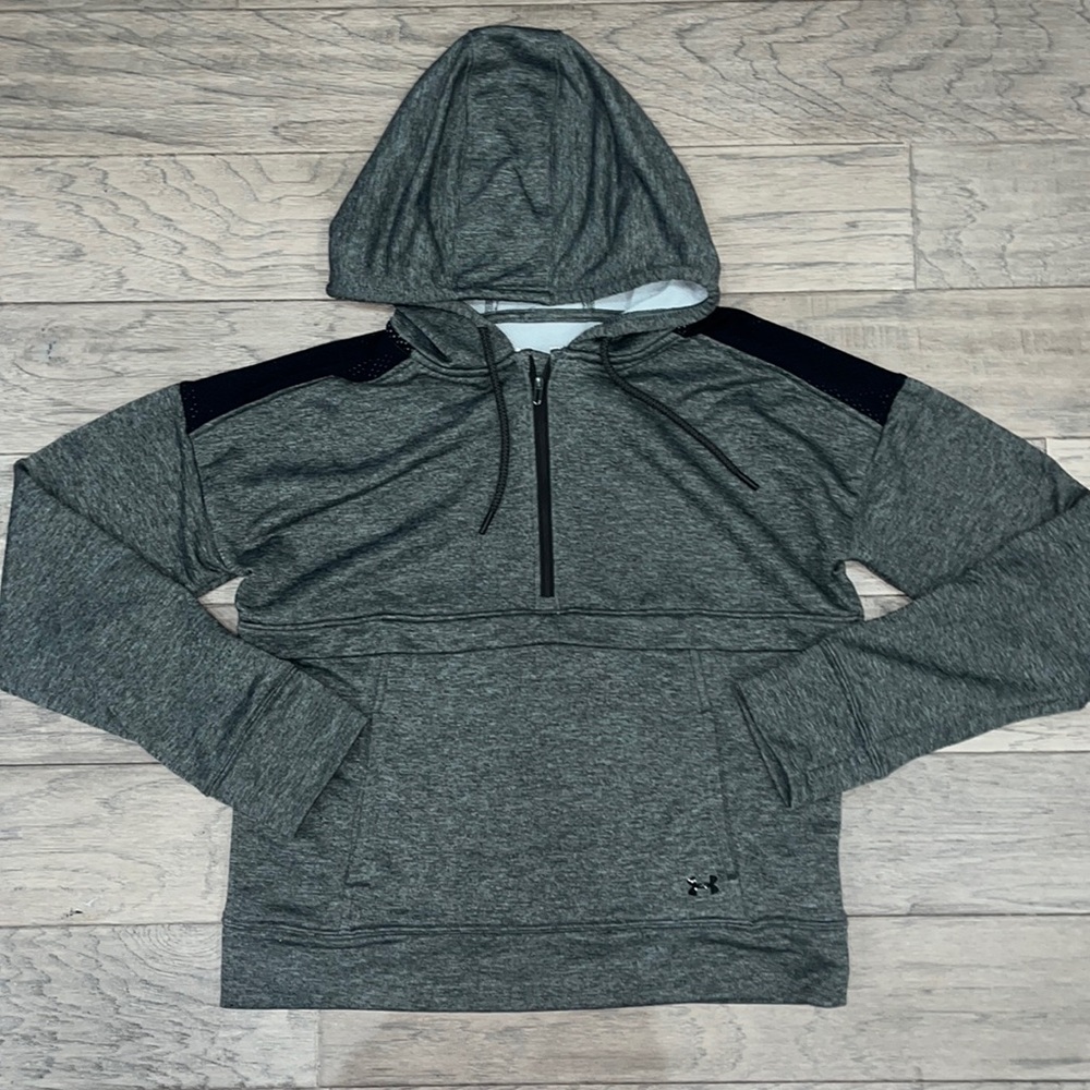 Under armour zip up sweater